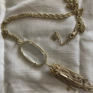 Kendra Scott Clear Rayne Necklace